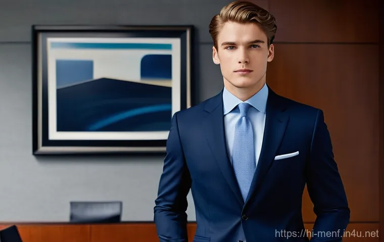 포멀웨어 스타일 가이드 - **Prompt:** "A young professional woman in her late 20s, with a confident expression, standing in a ...