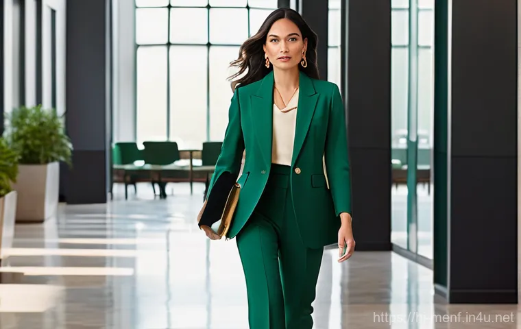 포멀웨어 스타일 가이드 - **Prompt:** "A sharply dressed young man in his mid-20s, exuding professionalism and confidence, sta...