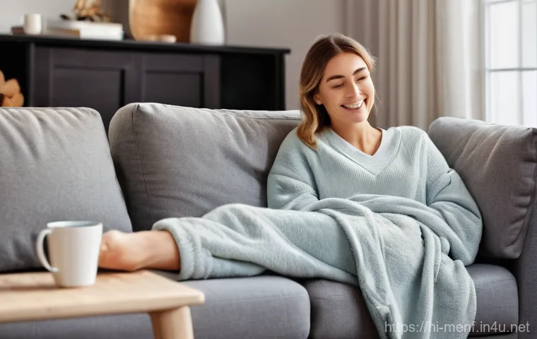 겨울 방한 아이템 추천 - **Prompt:** A young, stylish woman in her early 20s, with a warm and friendly smile, walking through...