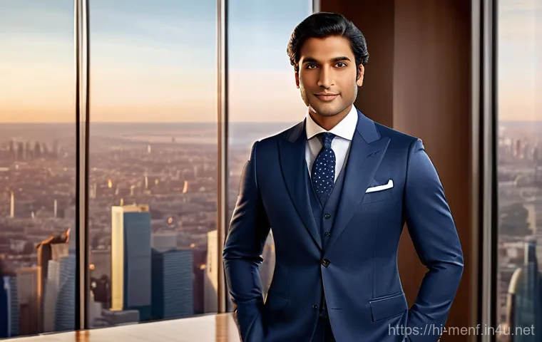 남성 의류 브랜드 추천 - **Prompt for Louis Philippe: The Royal and Classy Look**
    "A sophisticated Indian man in his late...
